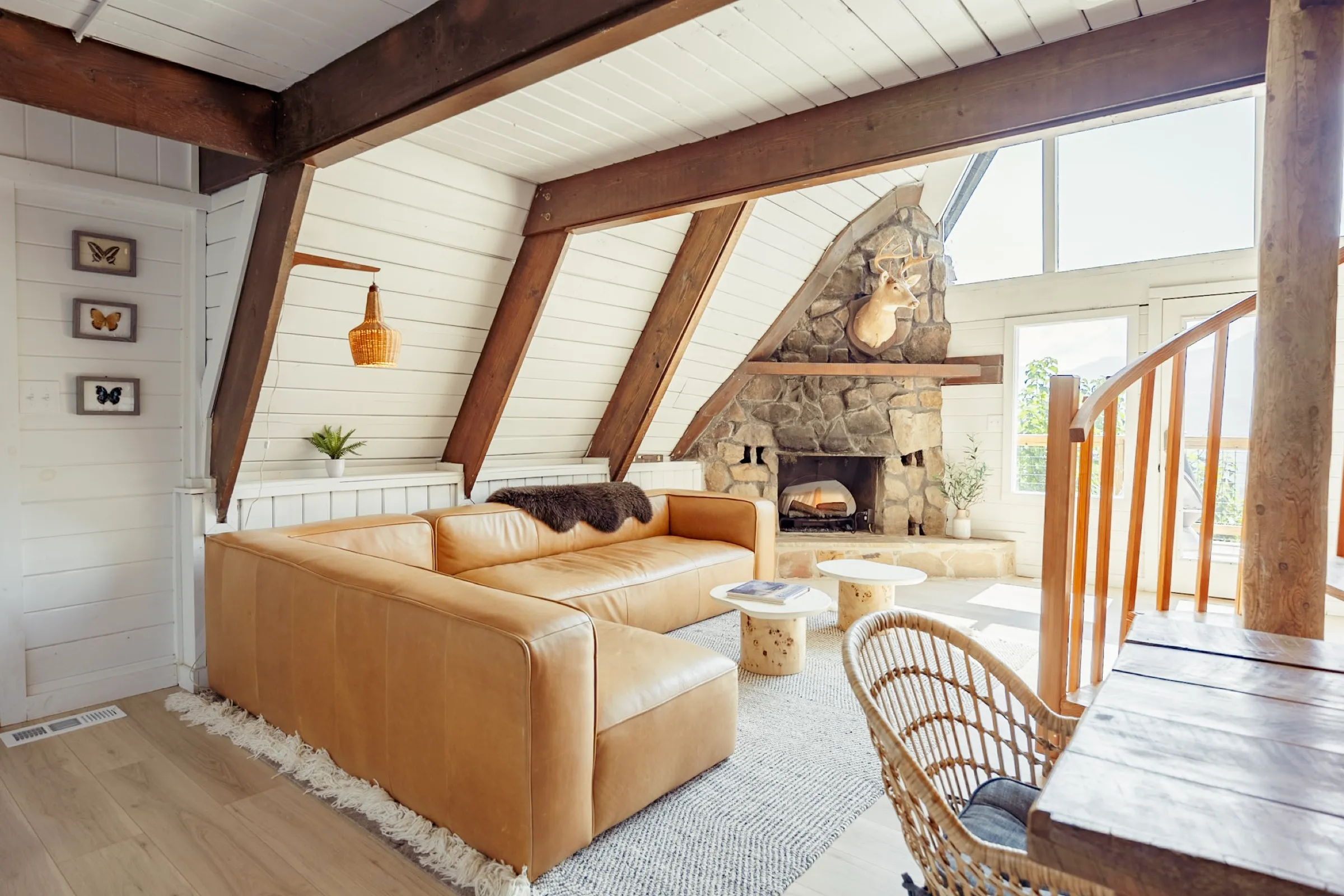 Living room at Après Chalet