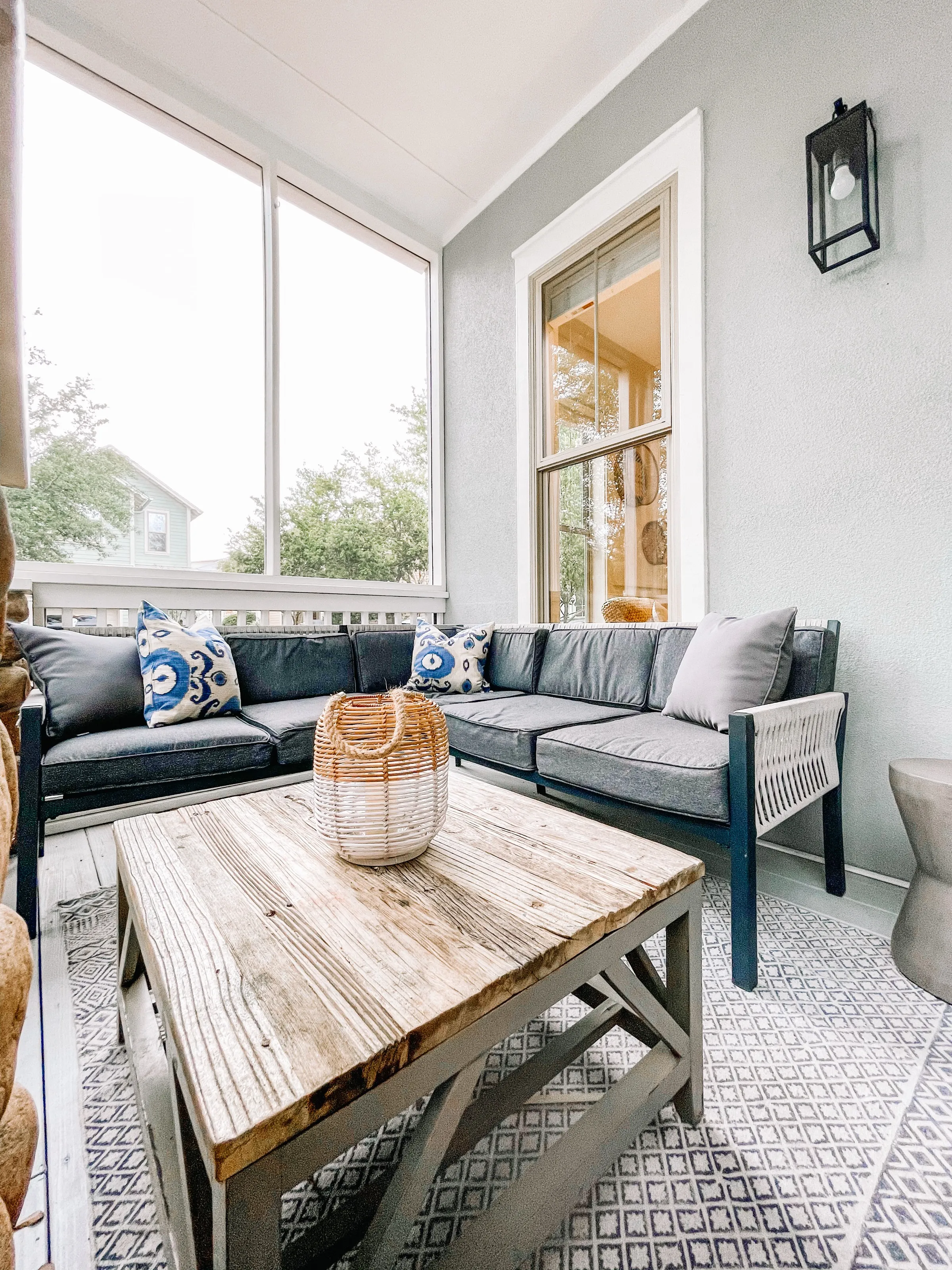 Living room at Sand Reef Cottage