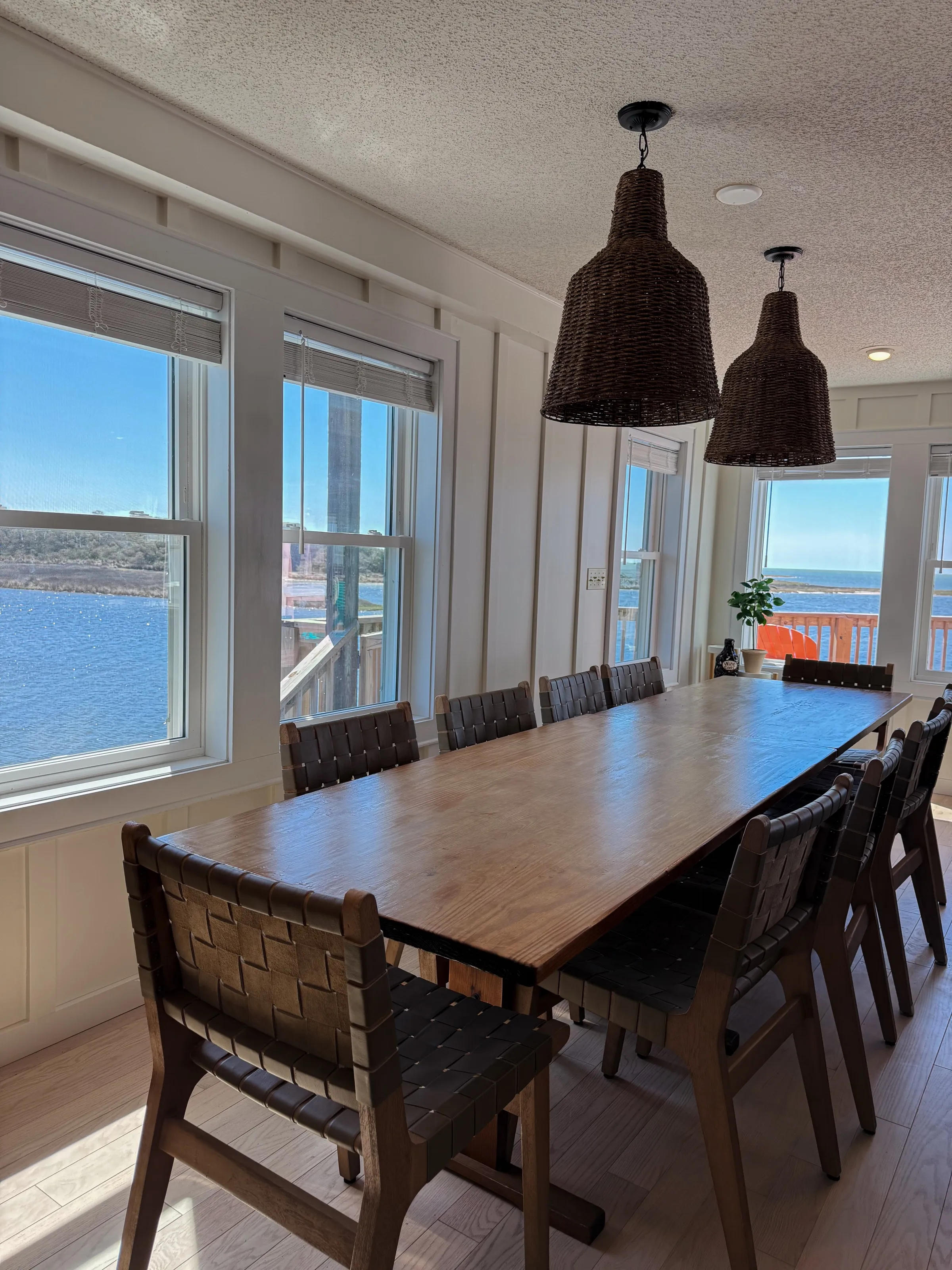 Dining area at Bluebird Cottage