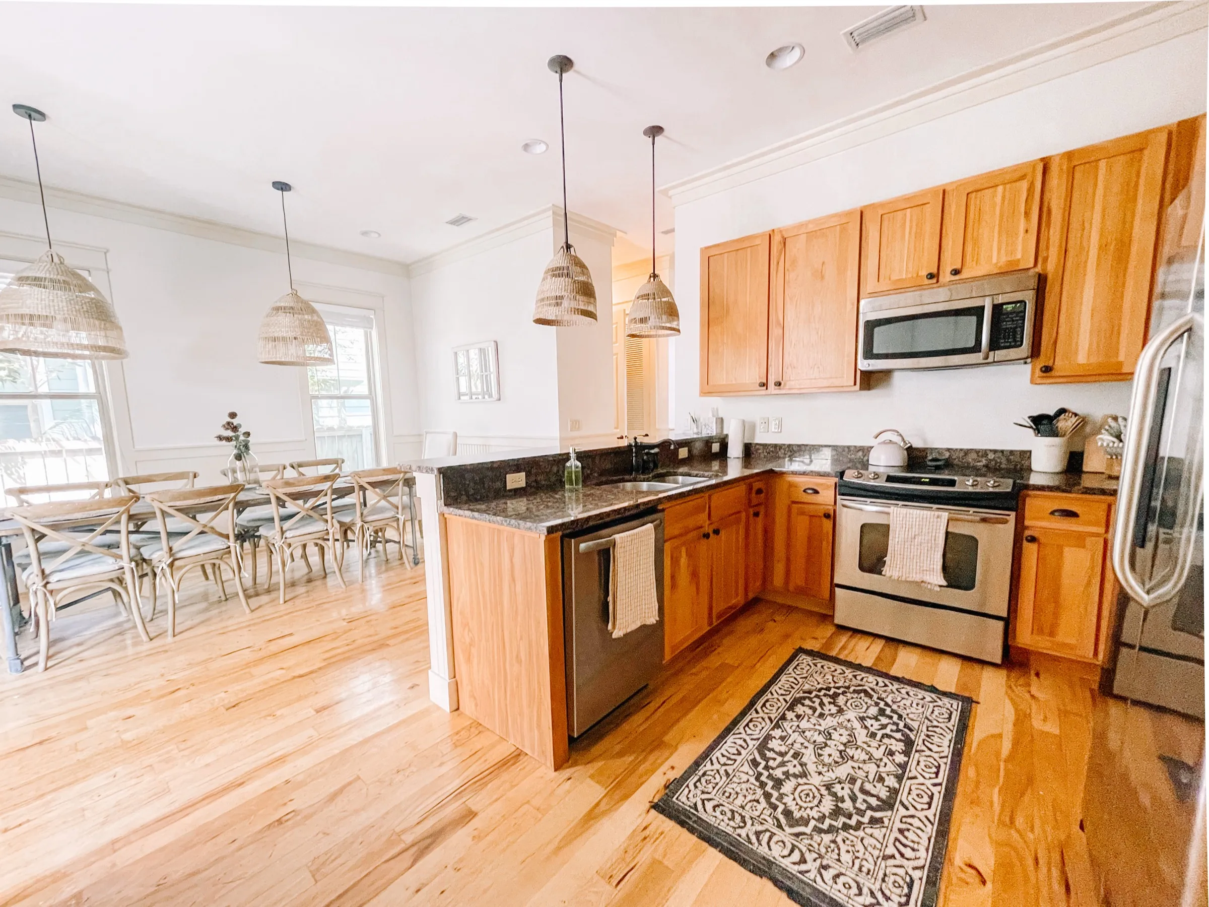 Kitchen at Sand Reef Cottage