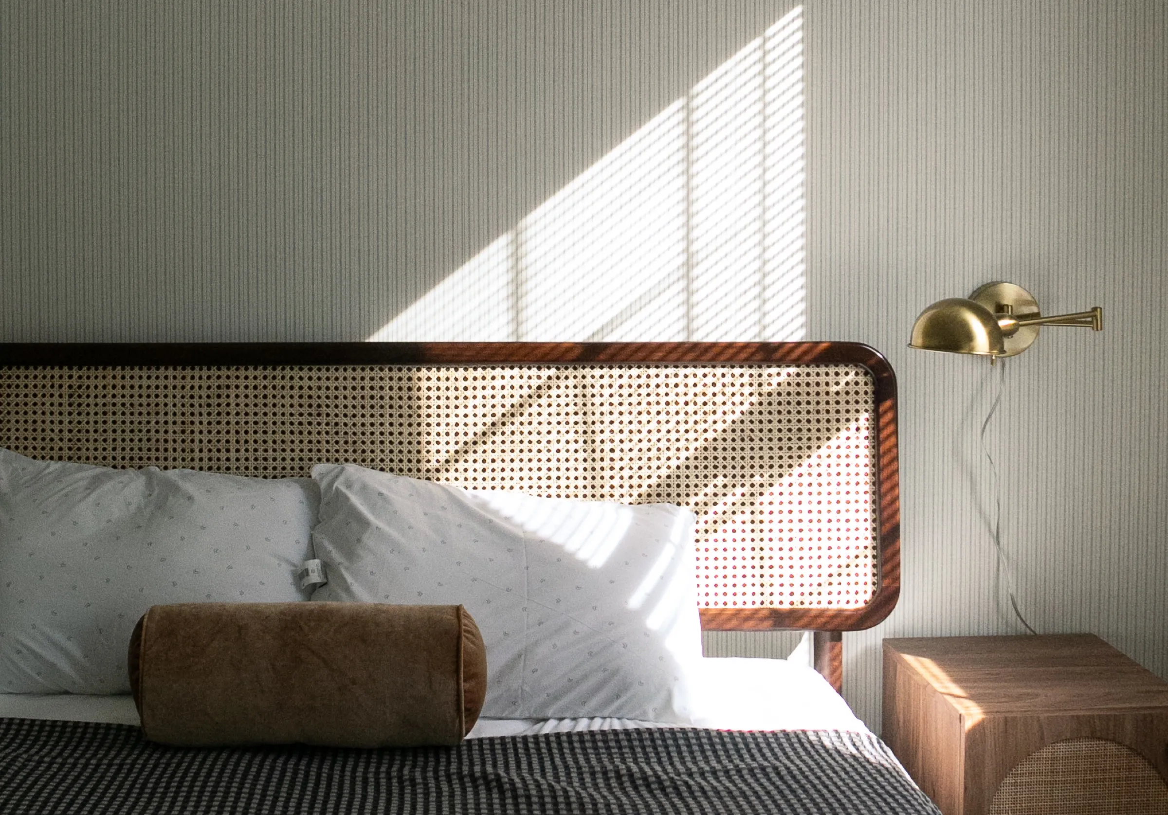 Primary bedroom at Parkway House