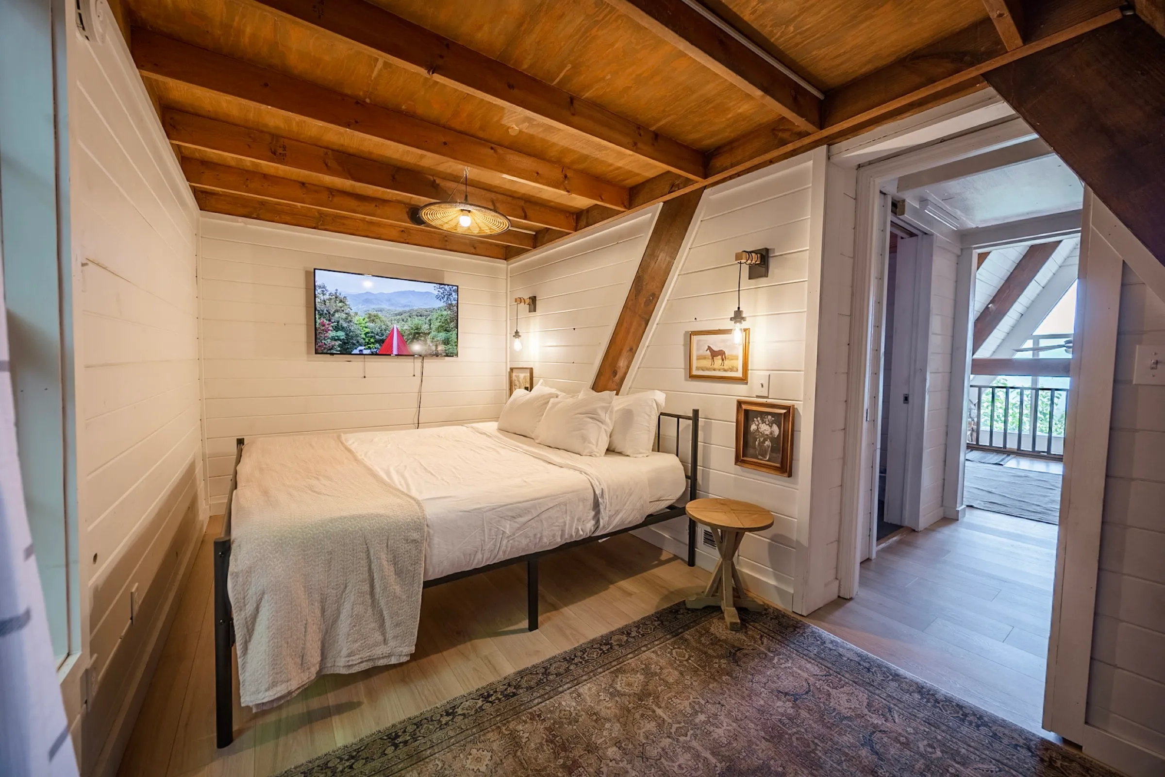 Second bedroom at Après Chalet