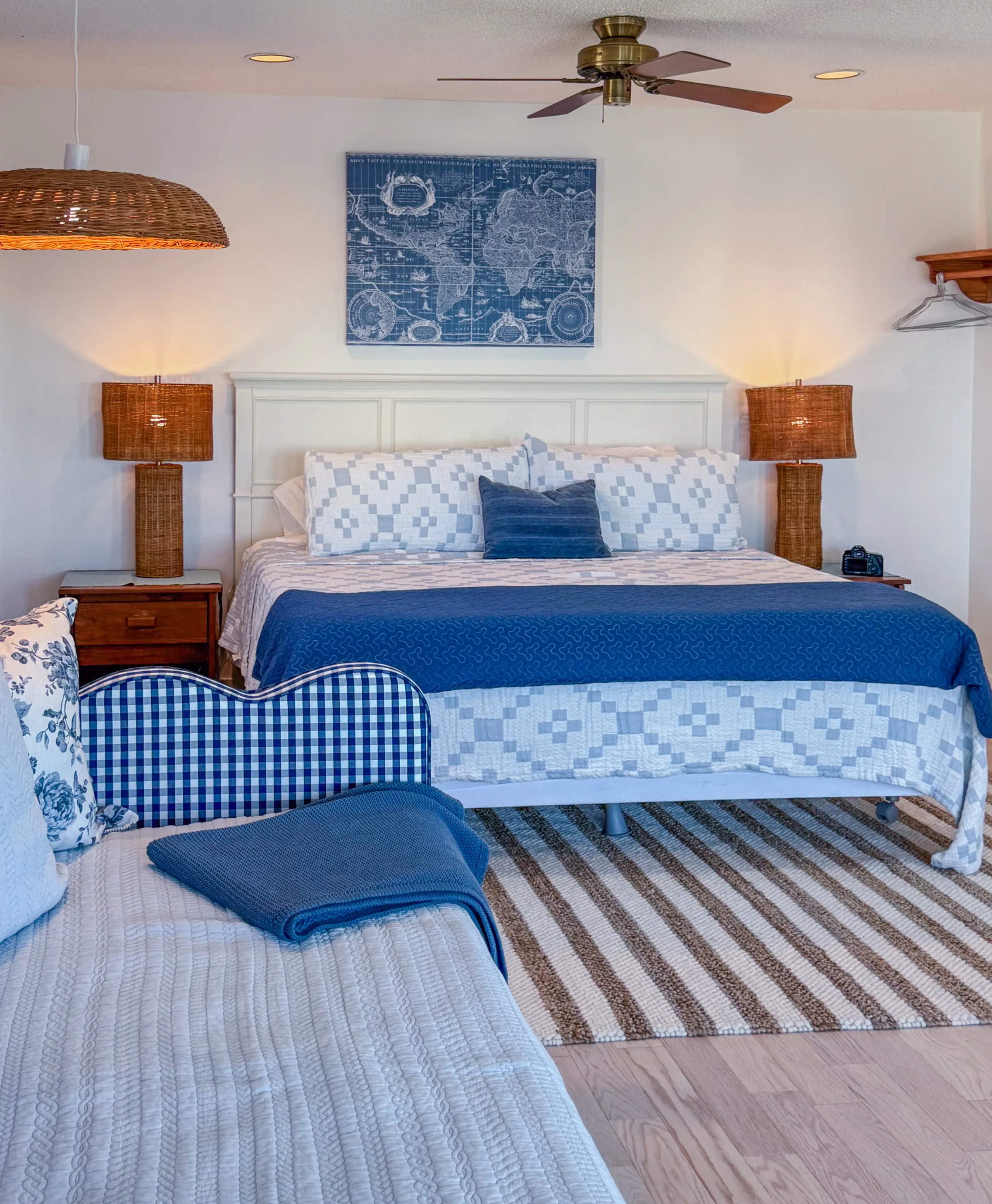 Second bedroom at Bluebird Cottage