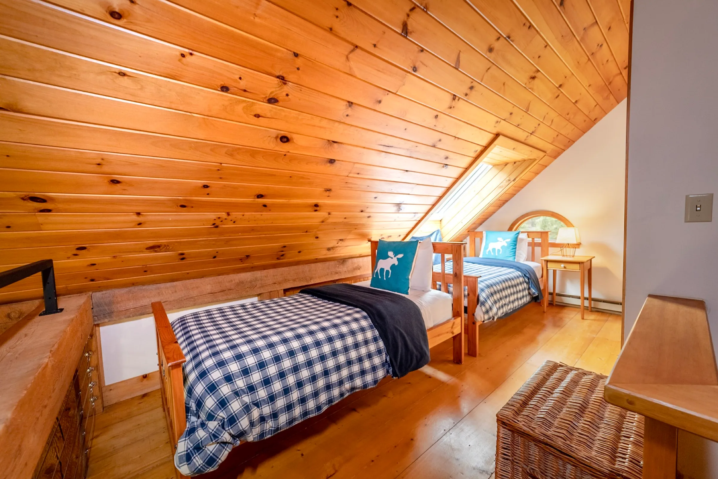 Guest bedroom at Deerwood Hill