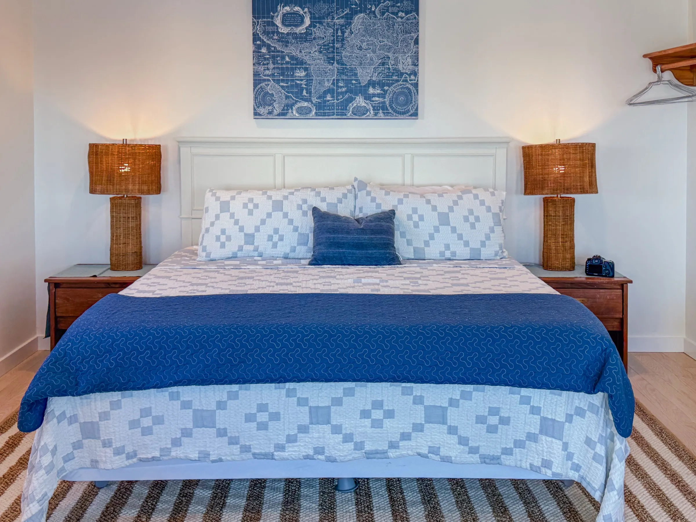 Third bedroom at Bluebird Cottage