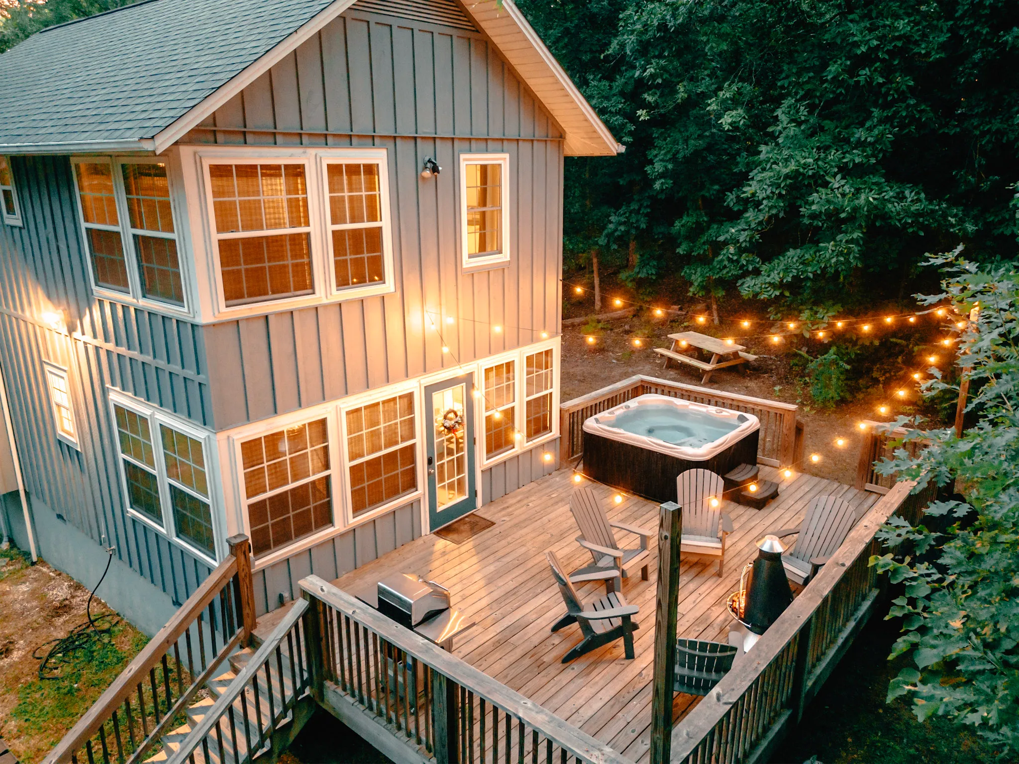 Hygge Blue Chalet
